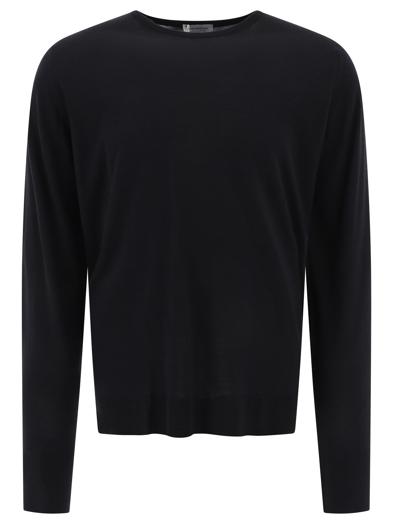 존 스메드리 남성 Marcus Long Sleeves Crew Neck Pullover MARCUS BLACK