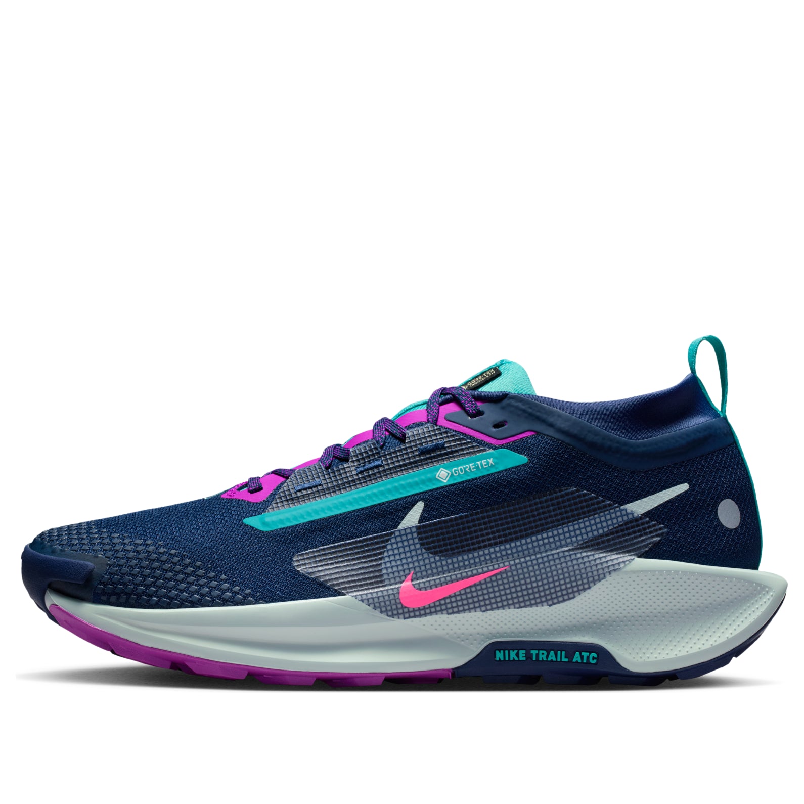 Pegasus Trail 5 Gore-Tex 'Midnight Navy Blacier Blue Hyper Pink'