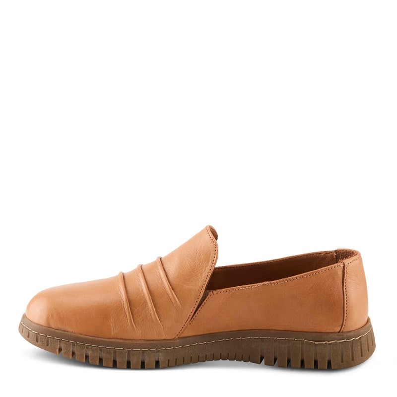 Women's Patton Ruched Slip On Shoes (CAMEL)