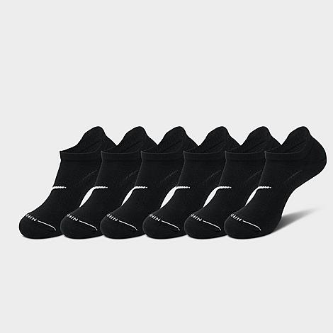 Men's Everyday Elevated No-Show Socks (6-Pack) in Black/White