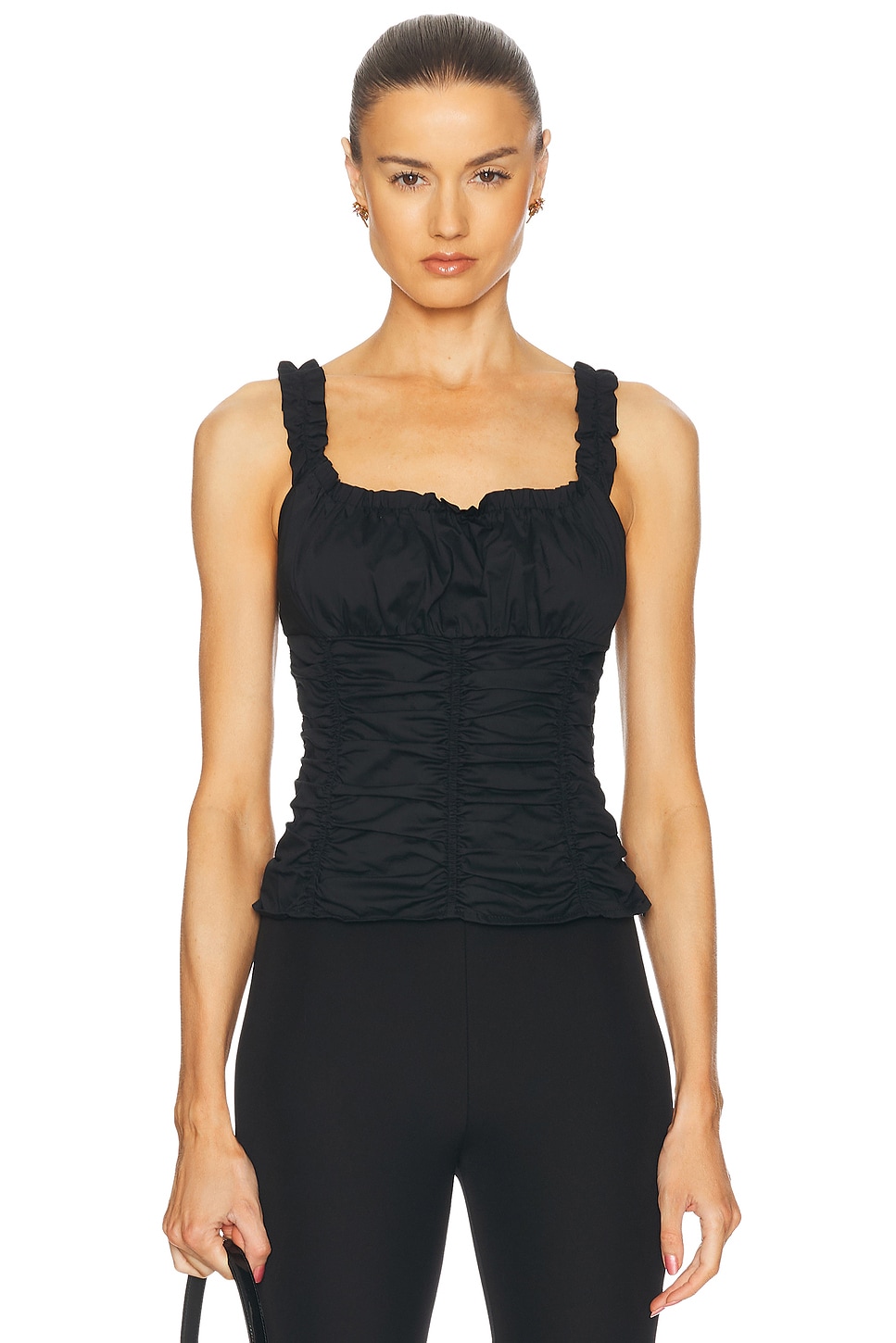 Staud Nic Top in Black - Black.  XS also in
