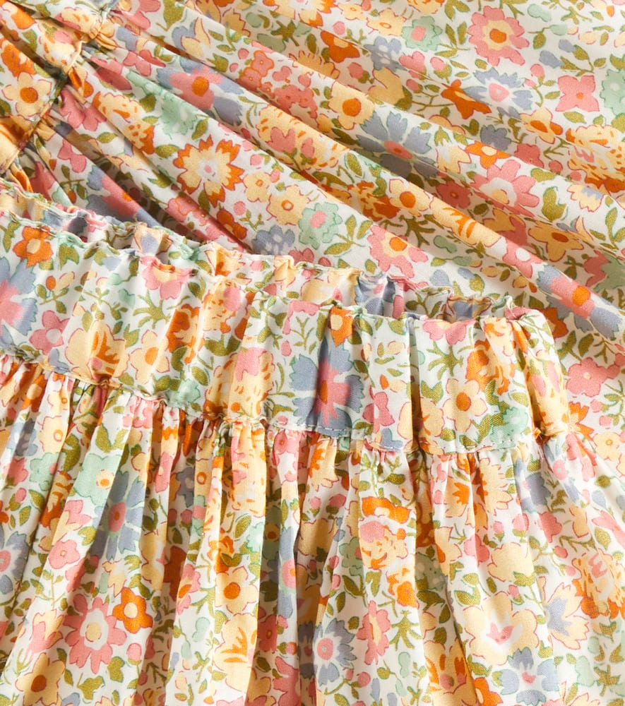Bonpoint Suzon floral cotton skirt