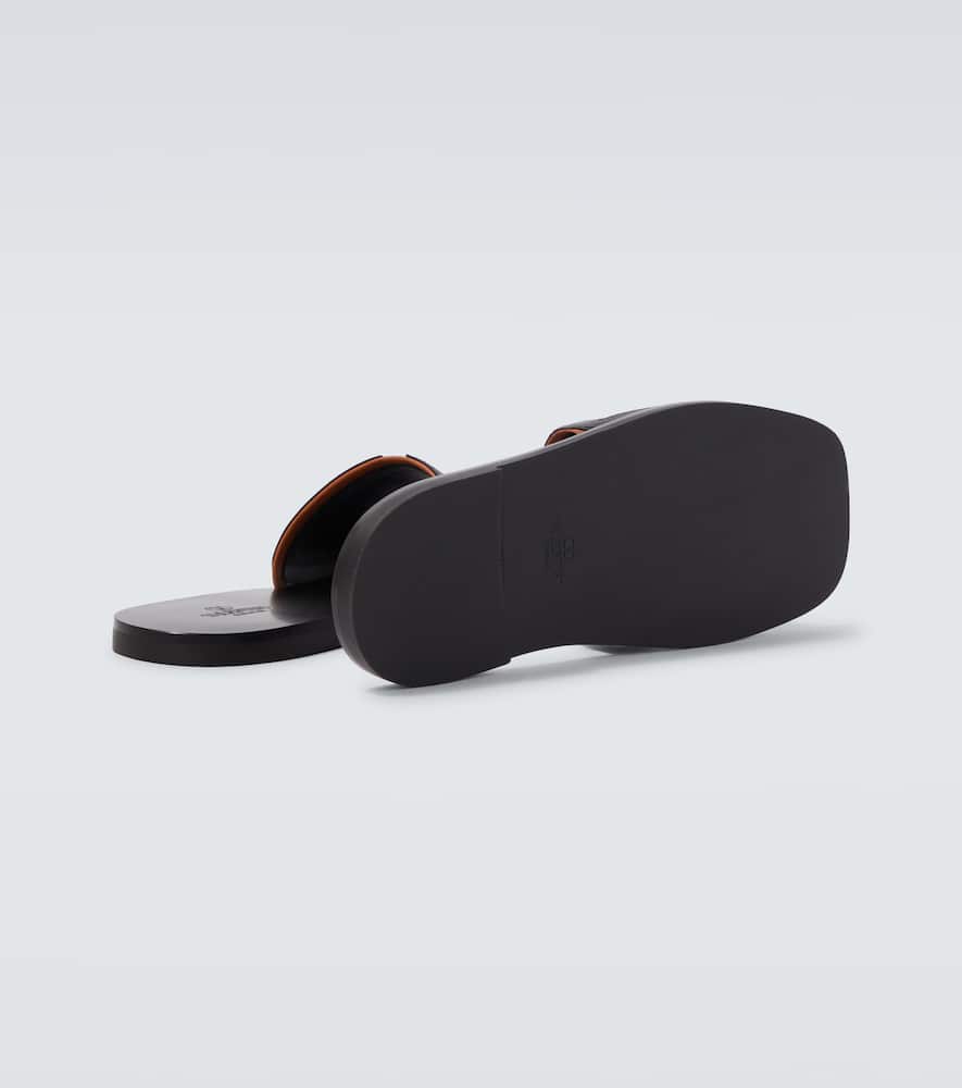 Viva Superstar leather slides