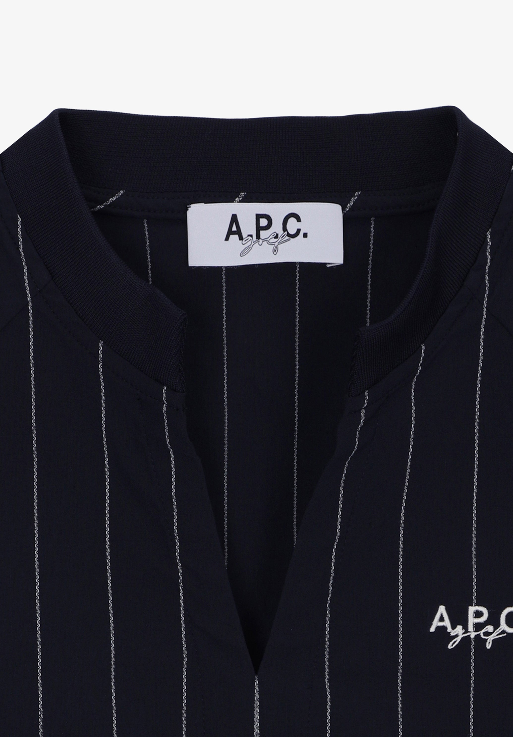Women's Sleeveless top A. P.C. Golf Size: Extra Small in Marine blue