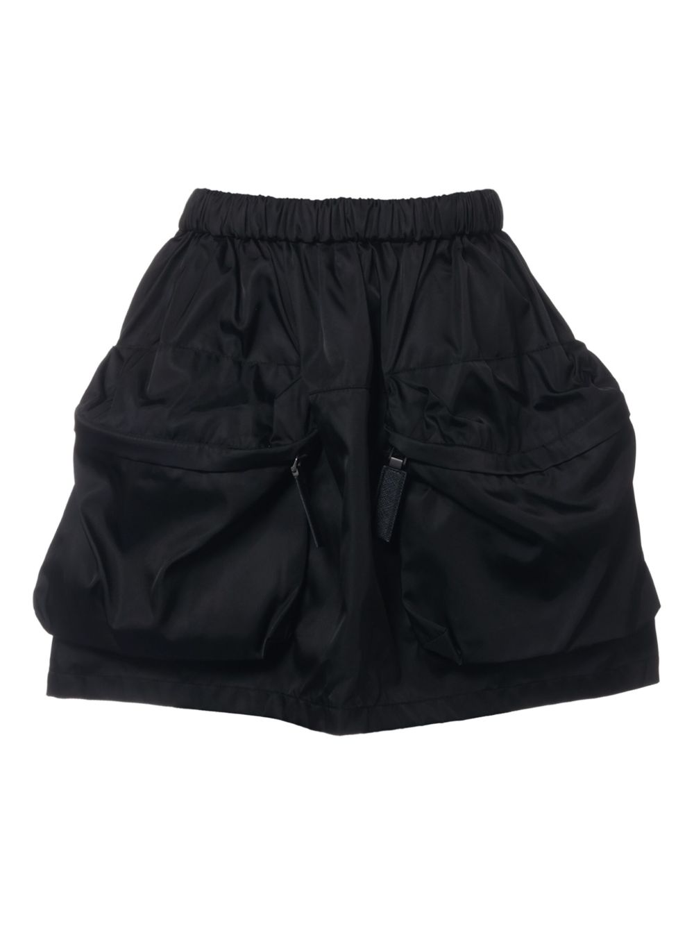 Prada Pre-Owned 2019 twill mini skirt - Black