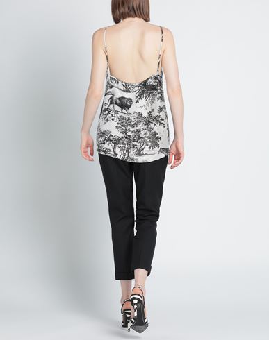 Woman Top White Size 10 Polyester