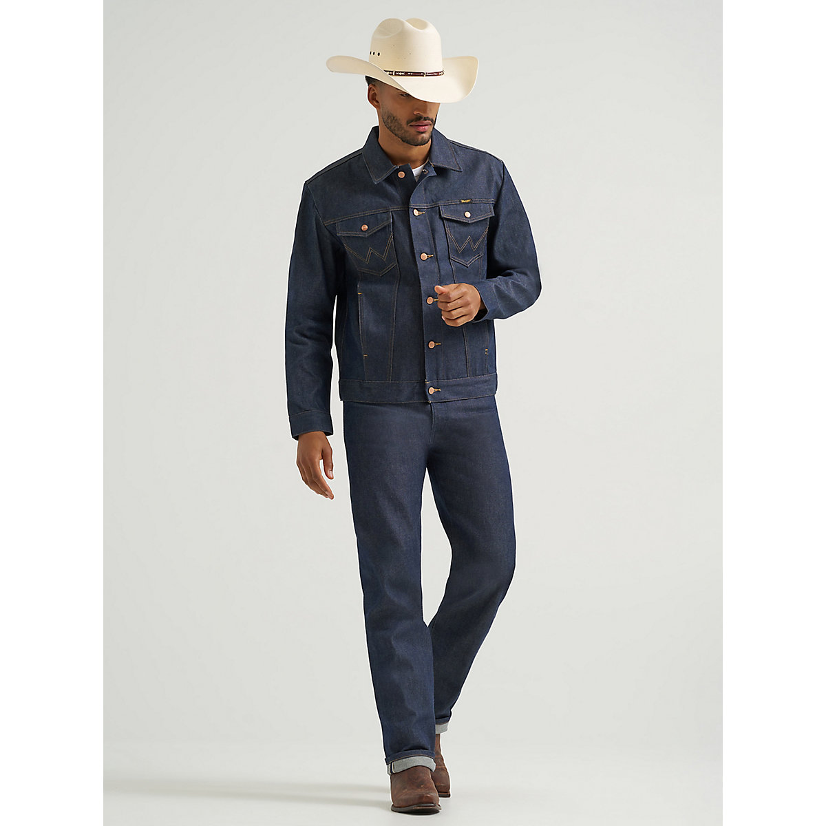 ® Cowboy Cut® Selvedge Original Fit Jean in Raw Indigo (Rigid)