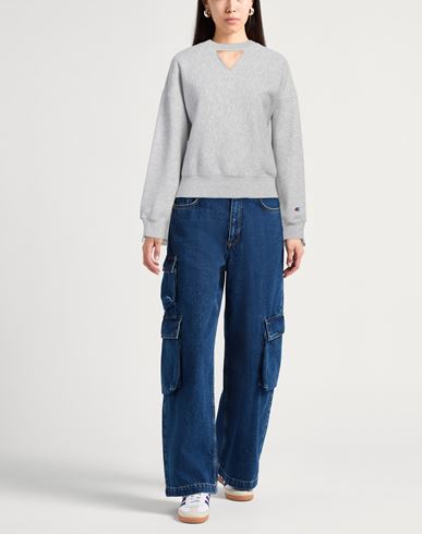 Woman Sweatshirt Light grey