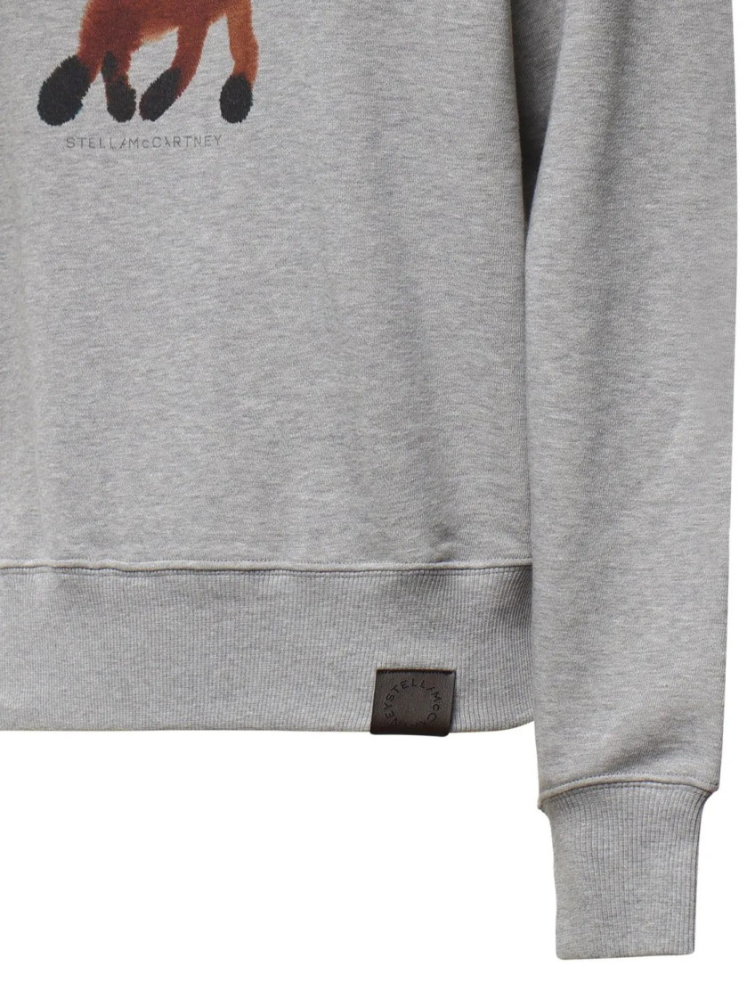 Grey Crew Neck Sweatshirt