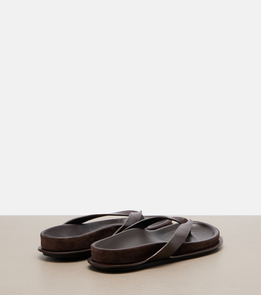 Tatanes leather thong sandals