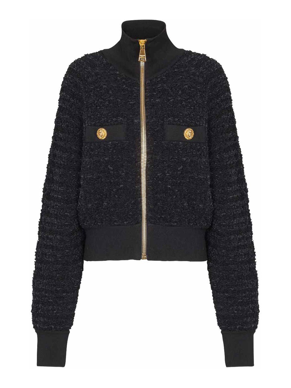 Zipper Bomber Jacket