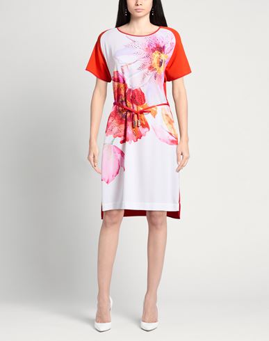 Club Woman Mini dress Red Size 6 Acetate, Viscose