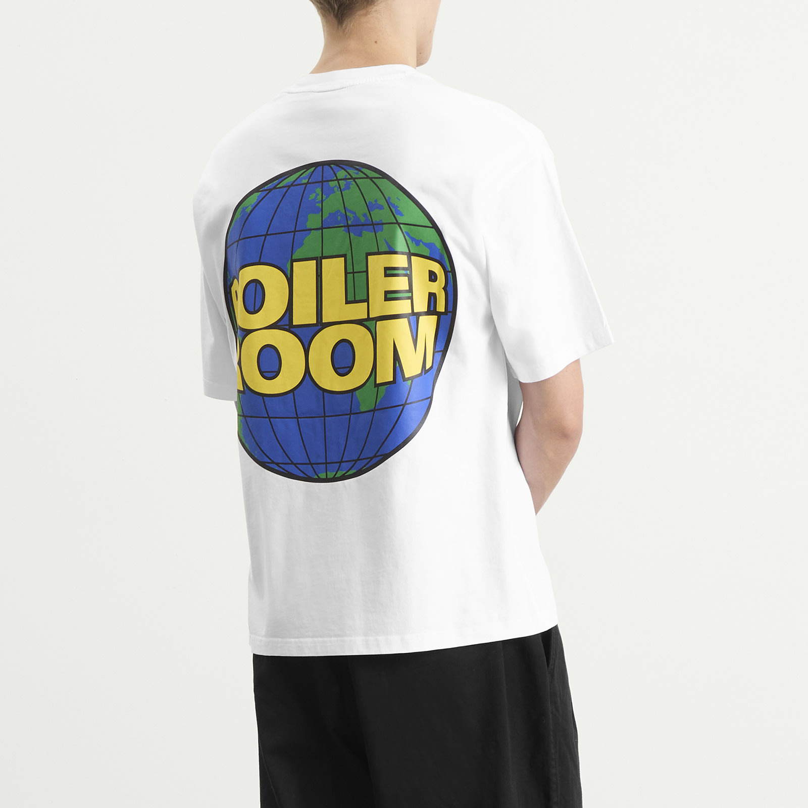 Men's Globe Logo T-Shirt White