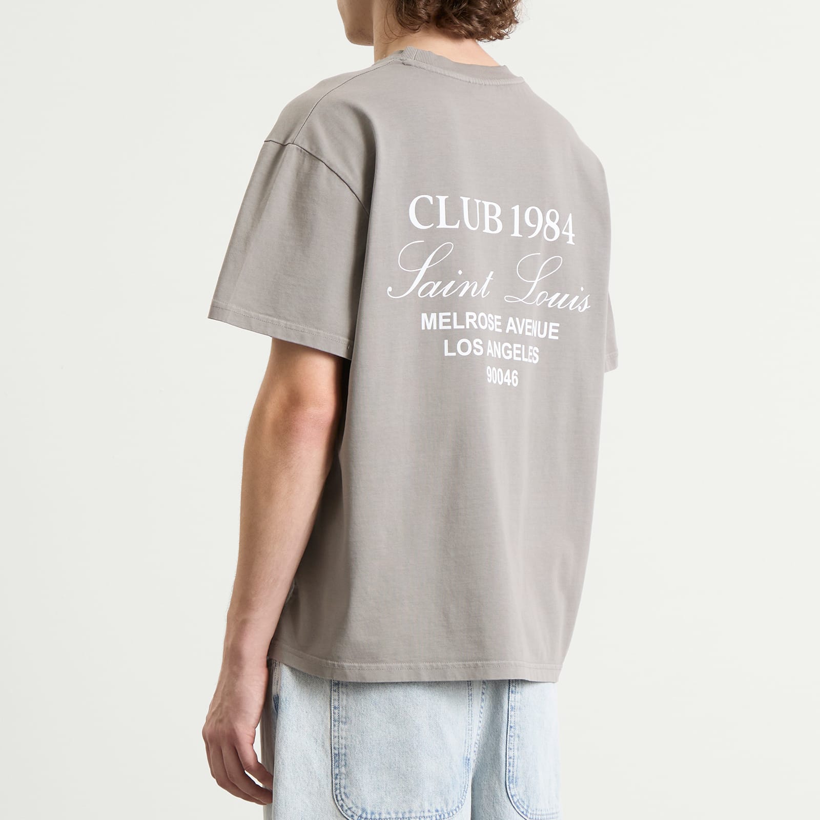 Men's Melrose T-Shirt Light Washed Grey