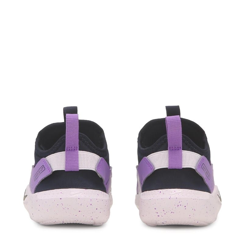 Kids' Flex Runner 4 Slip On Running Shoe Toddler Shoes (Black/Purple)