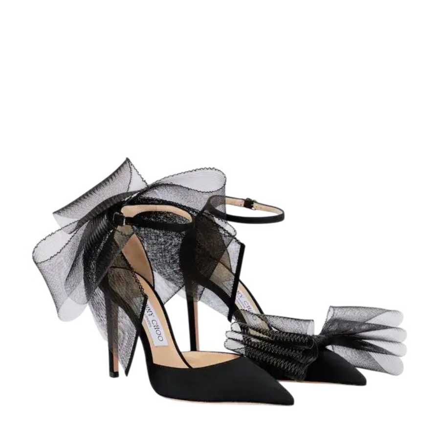 Averly 100 Bow-Trimmed Pumps