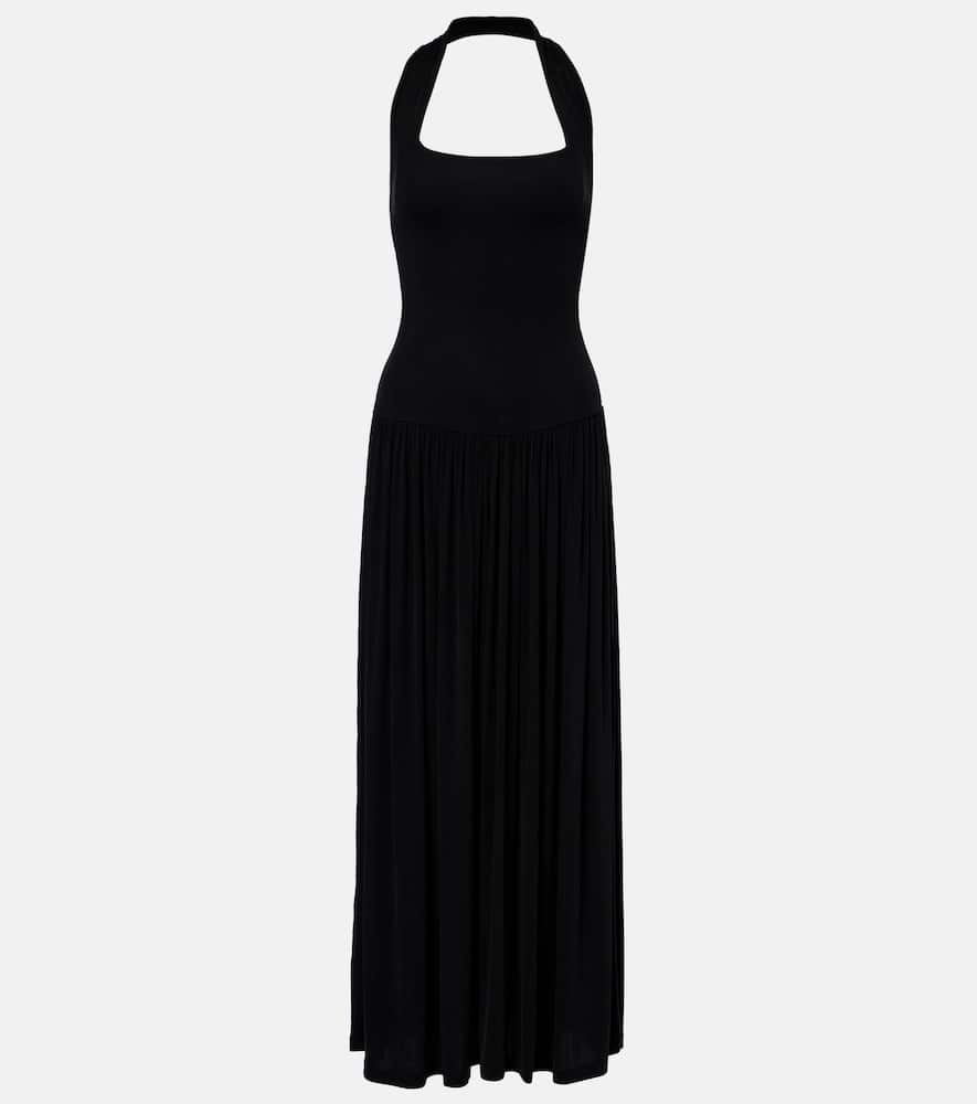 Quill halterneck maxi dress
