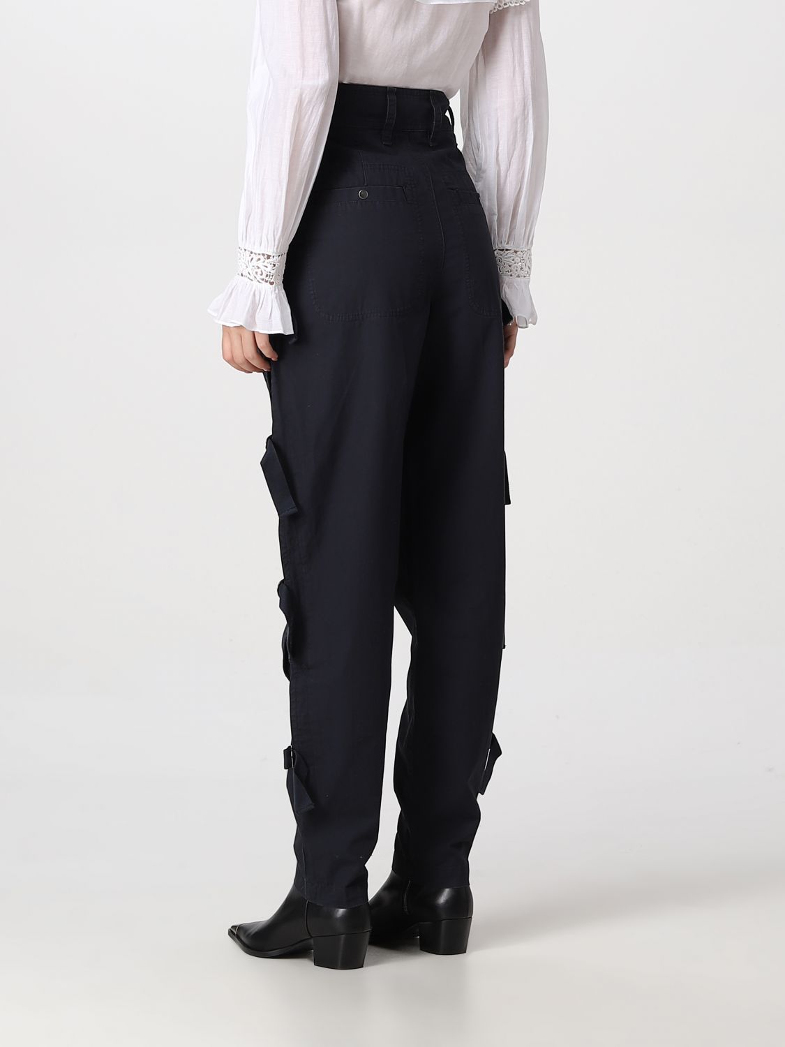 Pants Woman color Blue
