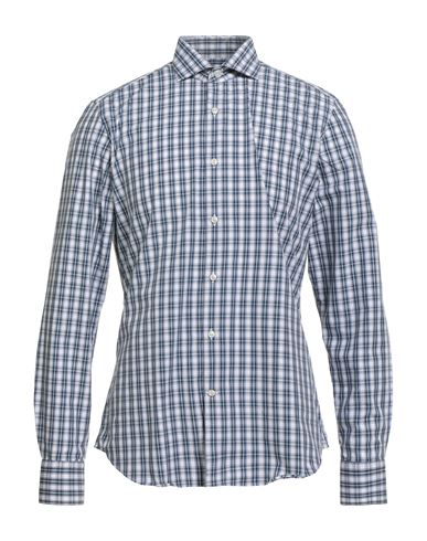 Man Shirt Navy Size 16 Cotton