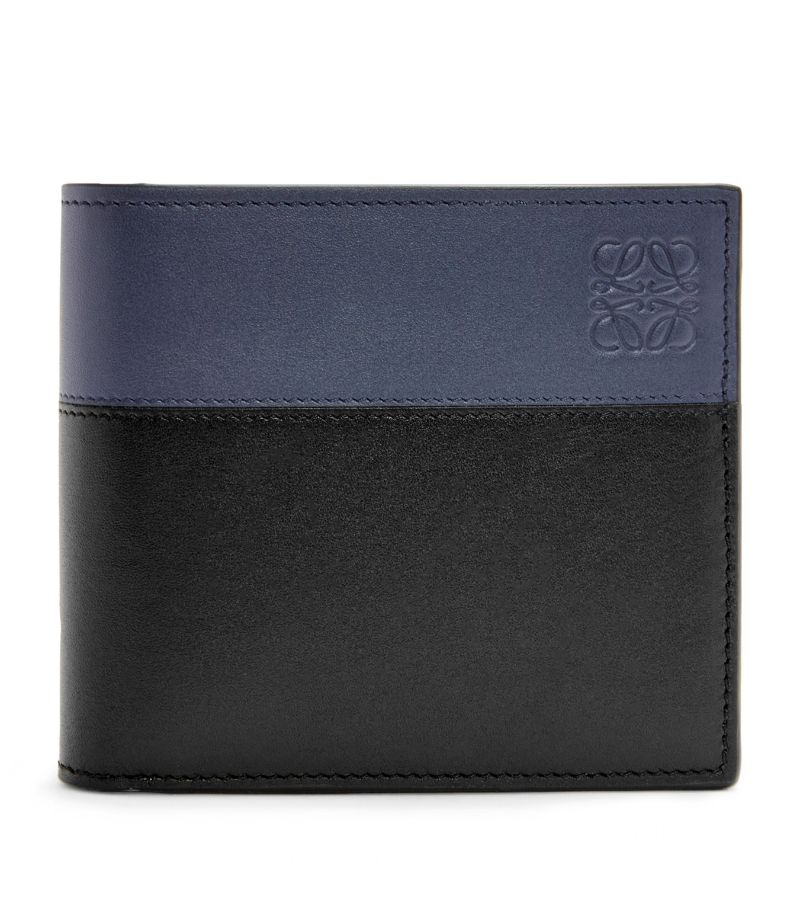 Leather Two-Tone Bifold Wallet