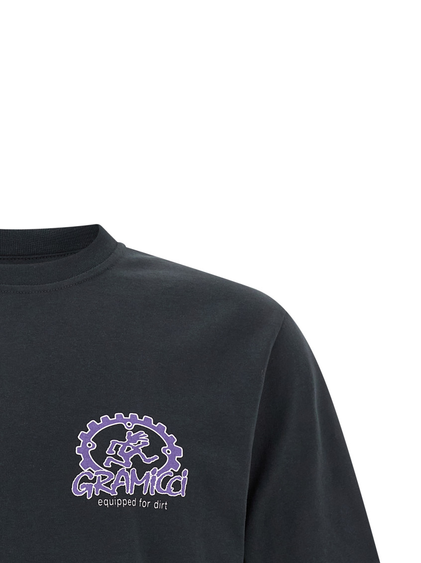 Black Equipped For Dirt T-shirt