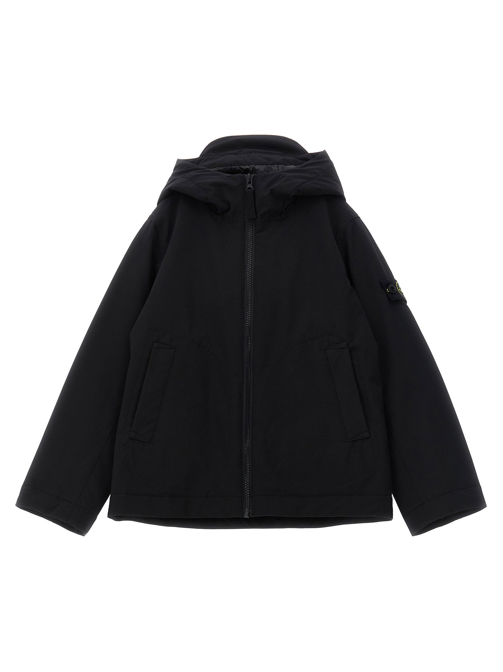 Primaloft® Water-Repellent Parka — Black