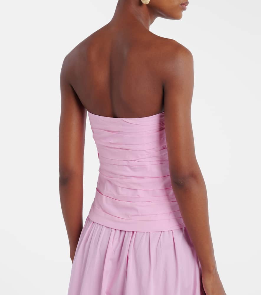 Opulence cotton maxi skirt