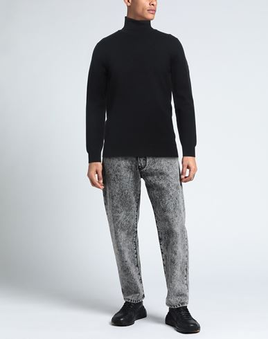 Man Turtleneck Black