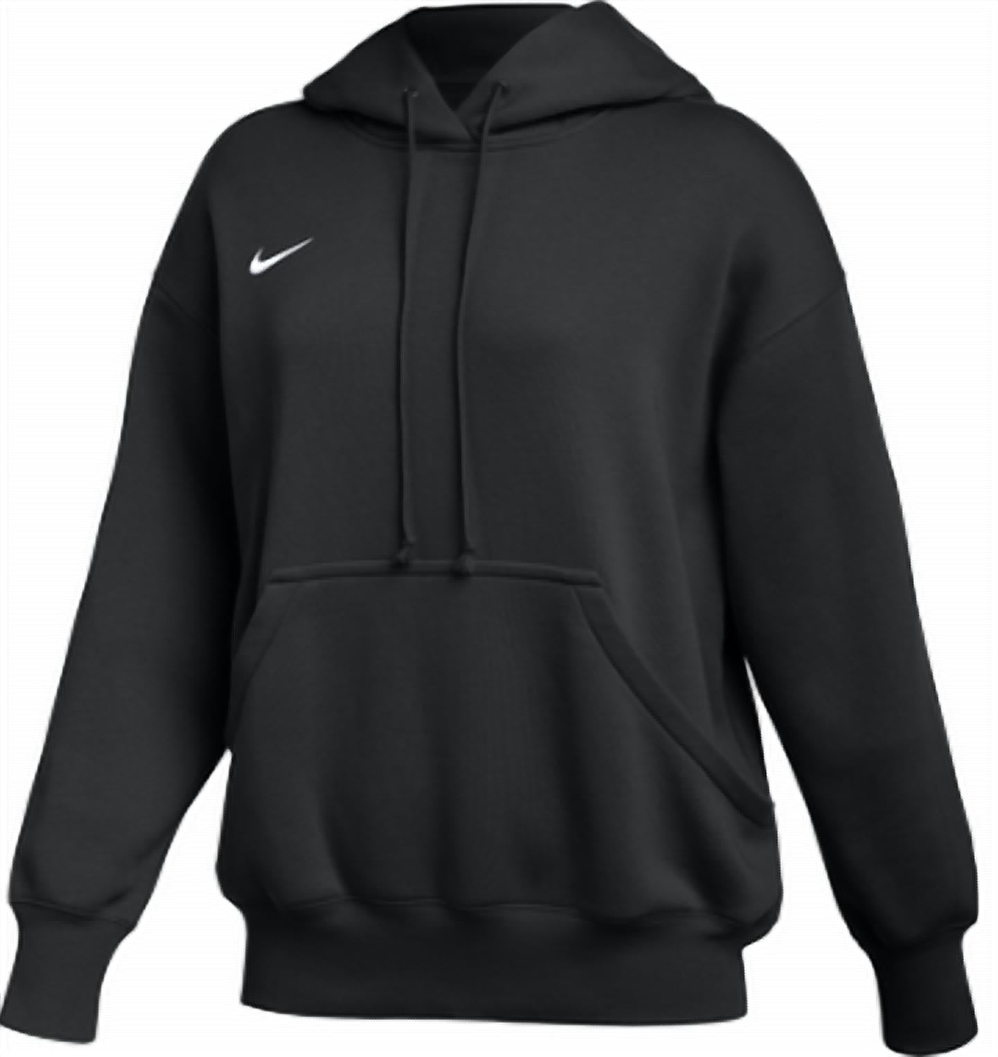 Women's Team Sportswear Phoenix Fleece Polyester Hoodie In Black