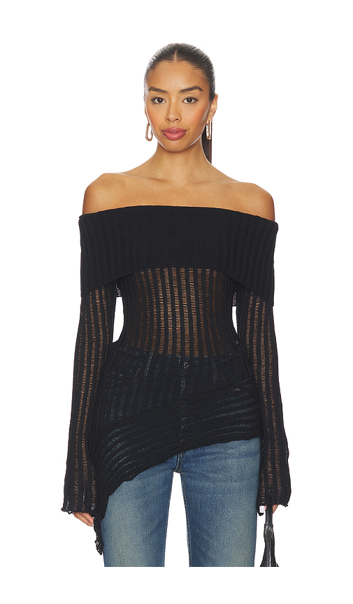 Superdown Tawny Sweater in Grey. - L also in