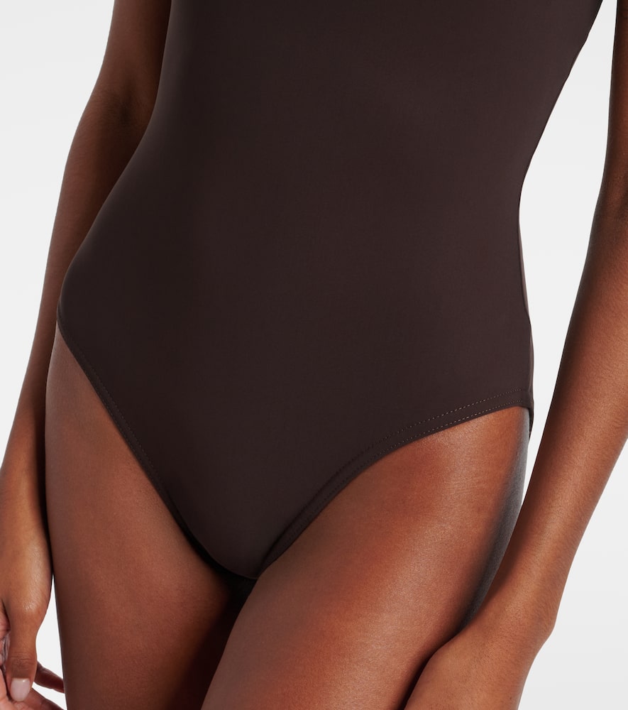 Ruffled swimsuit