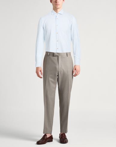 Man Shirt Sky blue Size 16 ½ Cotton, Linen