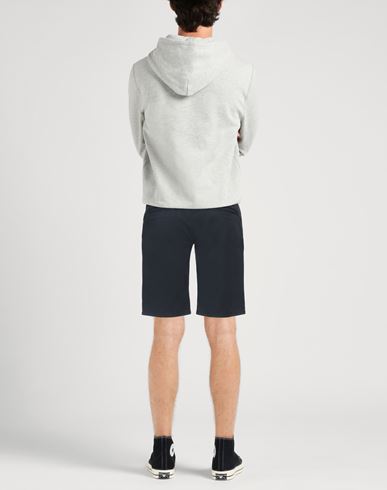 Man Shorts & Bermuda Shorts Navy Size 29 Cotton, Elastane