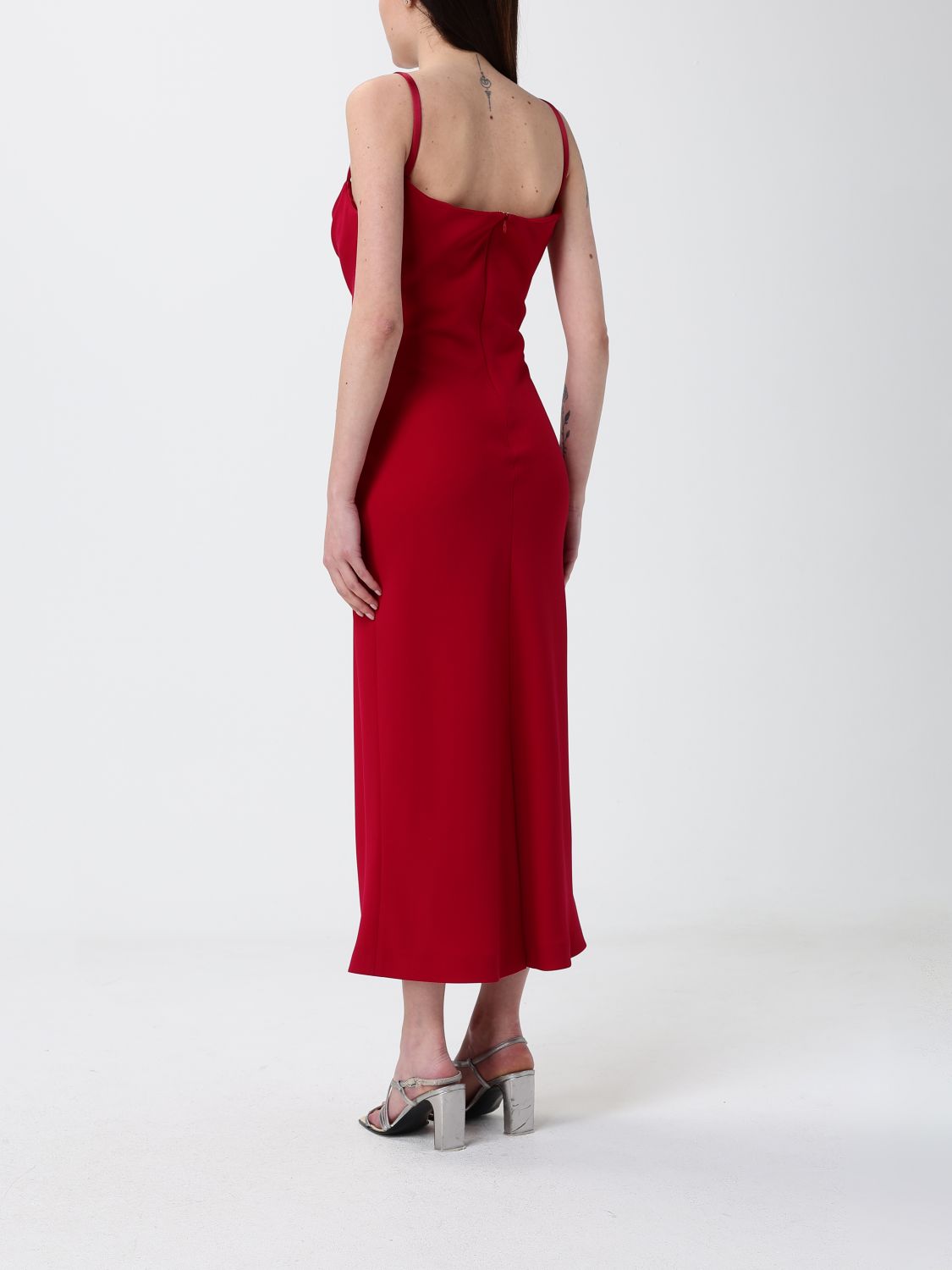 Dress Woman color Geranium