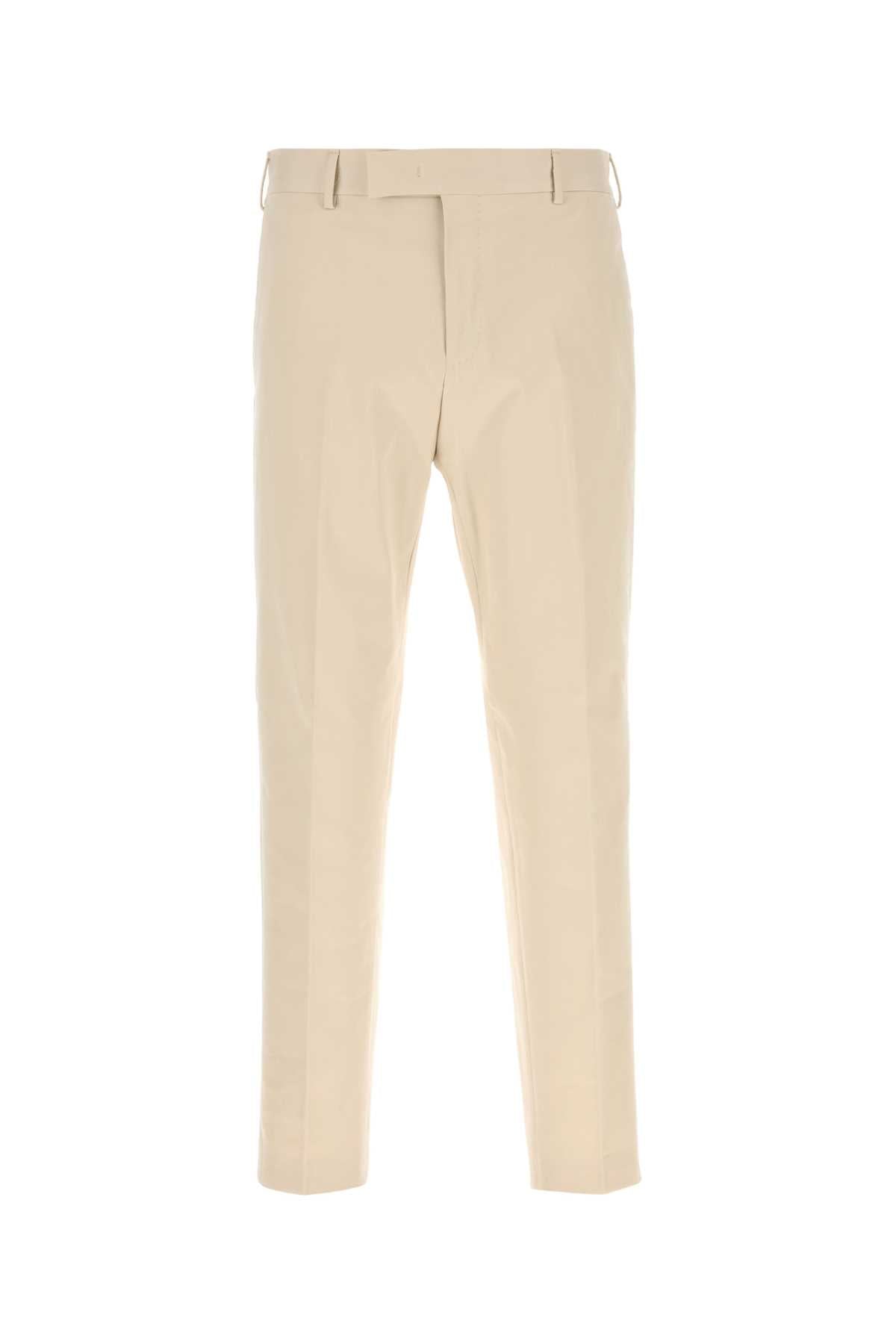 Flat Trousers — Beige