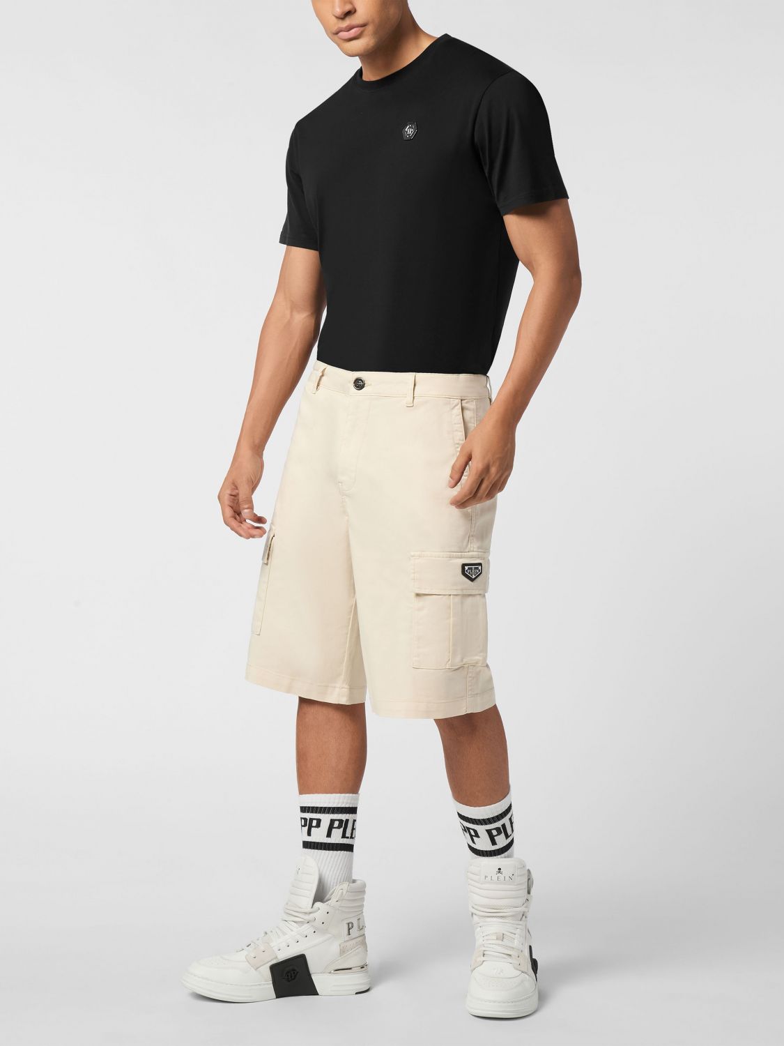 Shorts Men color Beige