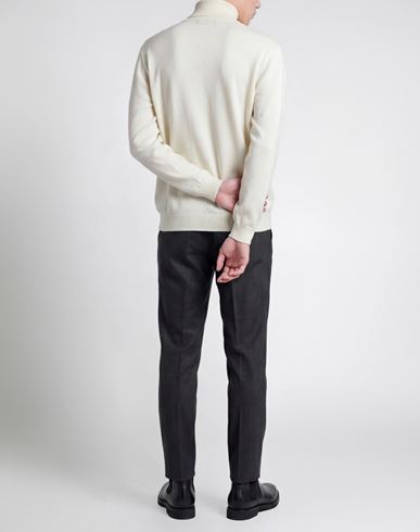 Man Turtleneck Ivory Size XL Viscose, Nylon