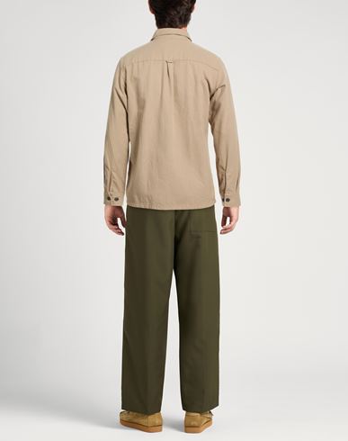 Man Shirt Sand Size S Cotton, Polyester