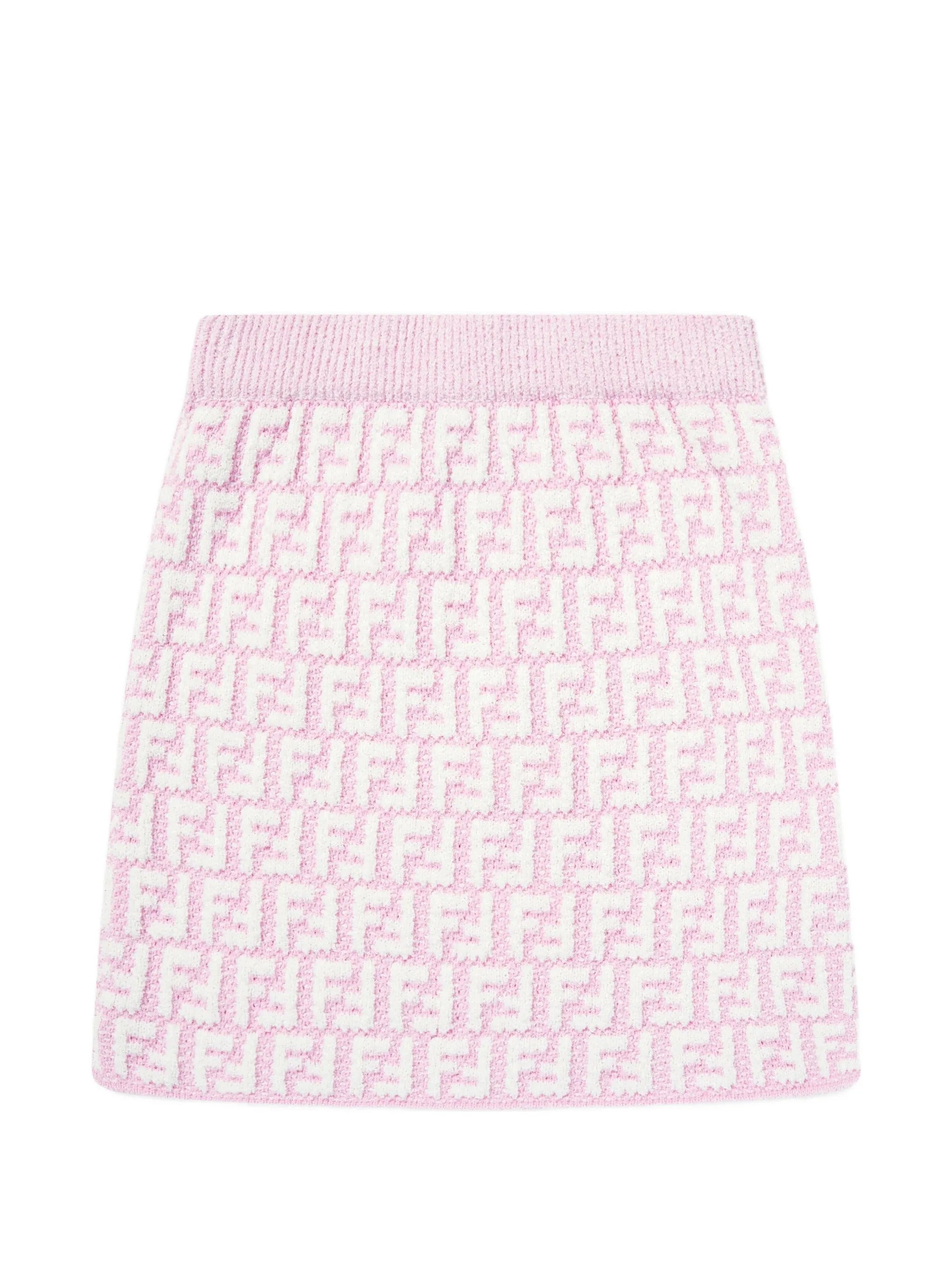 All-Over Knit Skirt for Girls