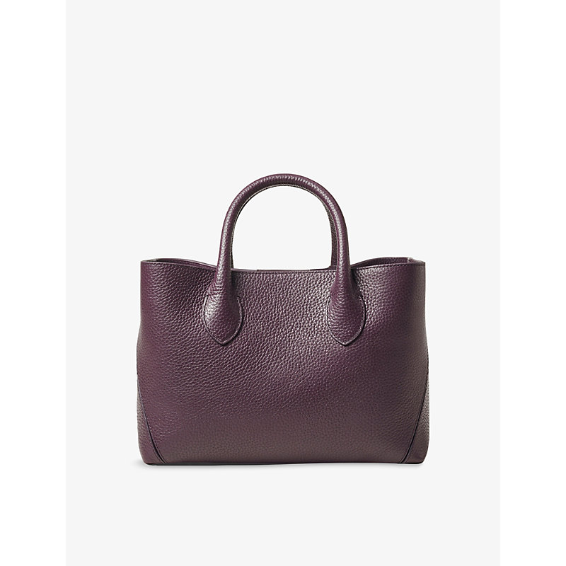 Womens Midi London Leather Tote Bag