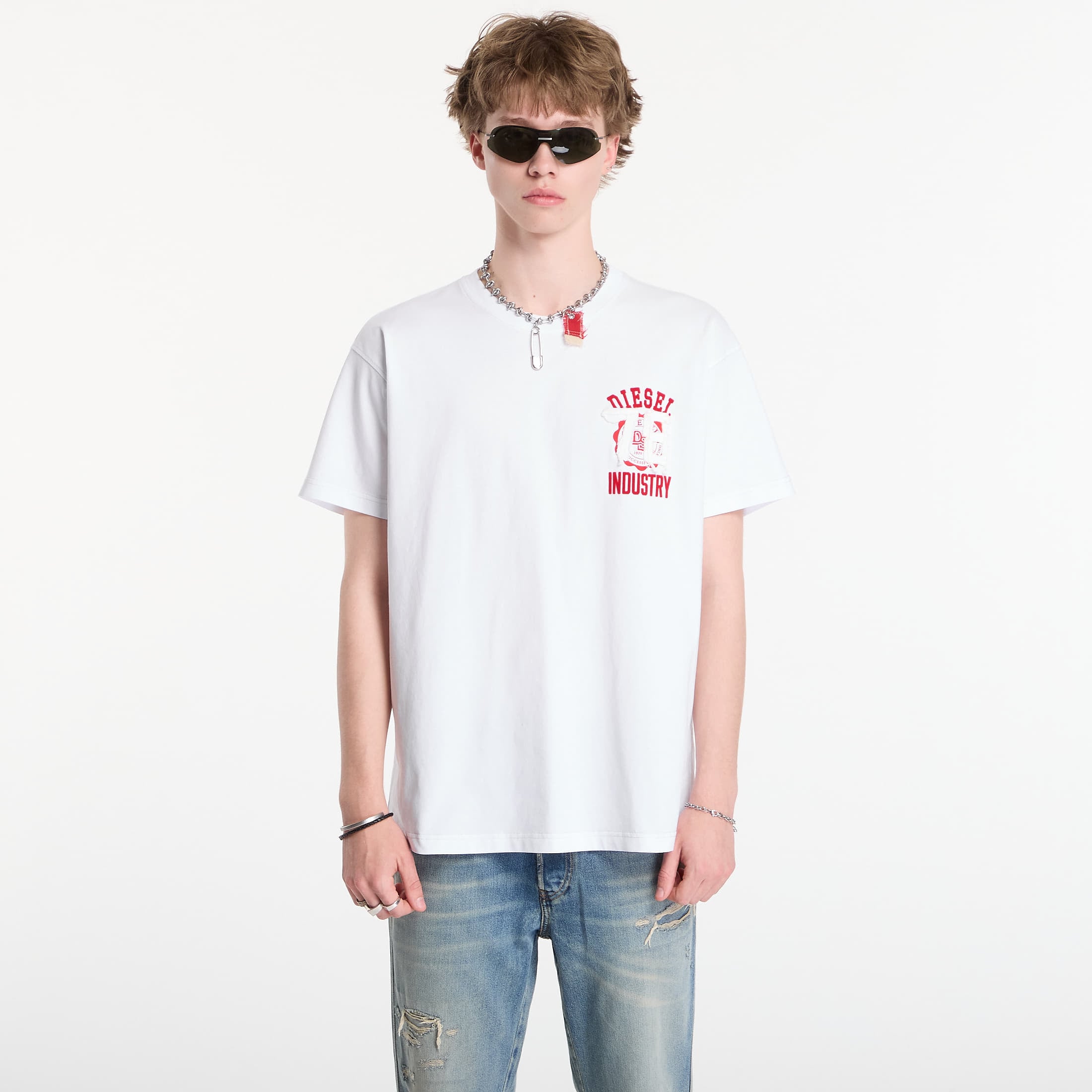 T-shirt Diesel T-Norm-V14 T-Shirt White
