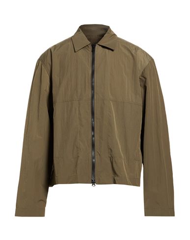 Man Jacket Military green Size L Polyamide