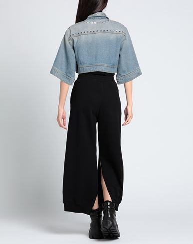 Denim Woman Denim outerwear Blue Size 2 Cotton