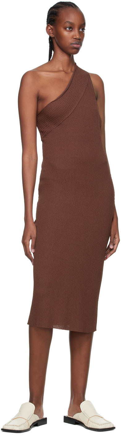 Brown Martina Midi Dress