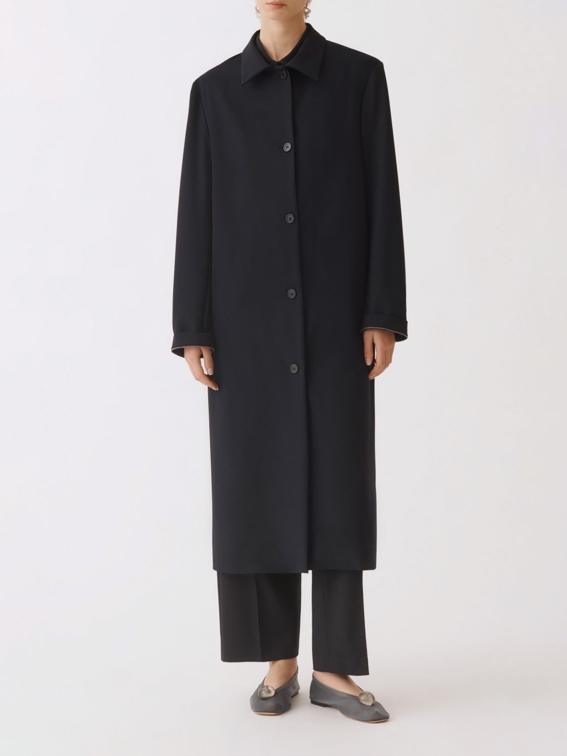 Coat Woman color Blue