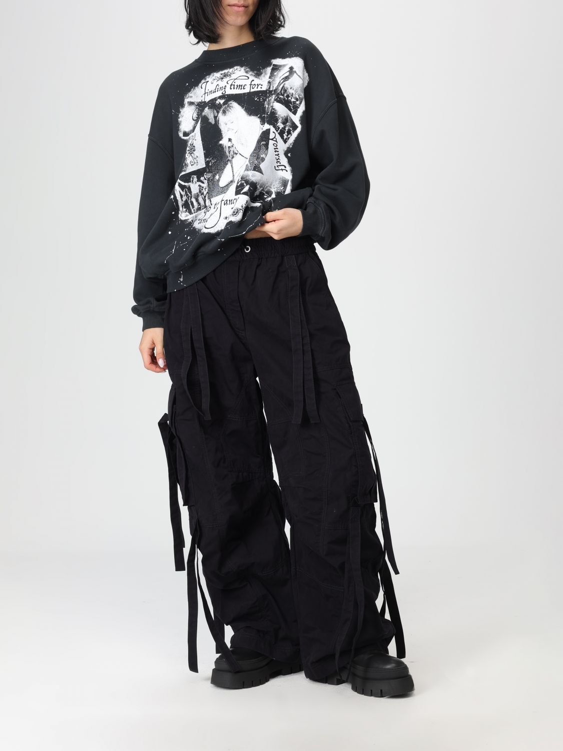 Pants Woman color Black
