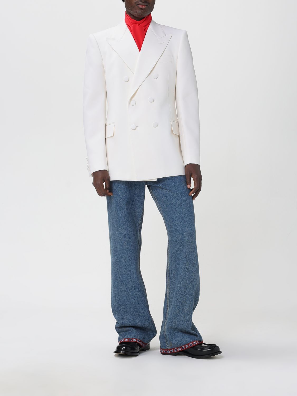Jacket Men color White