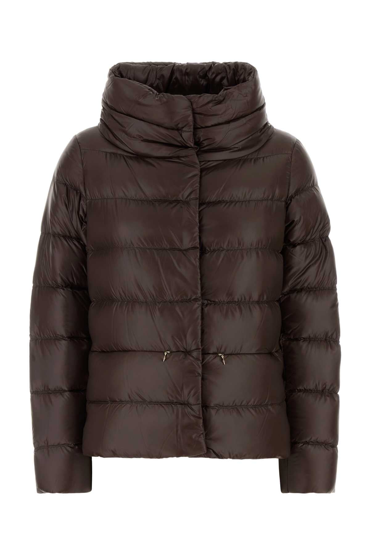 Corto Down Jacket — Brown