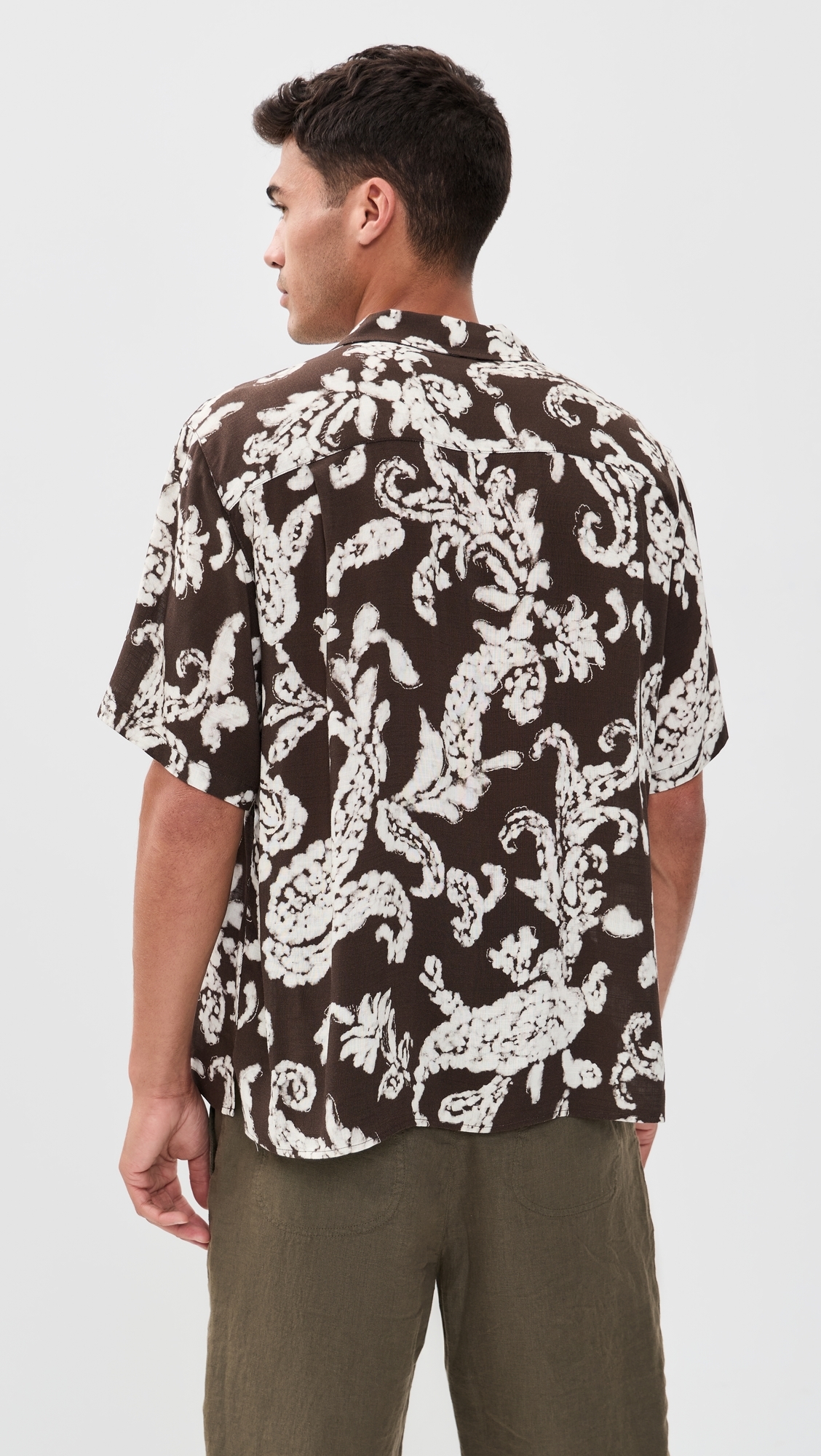 Hell Shirt Brown Paisley