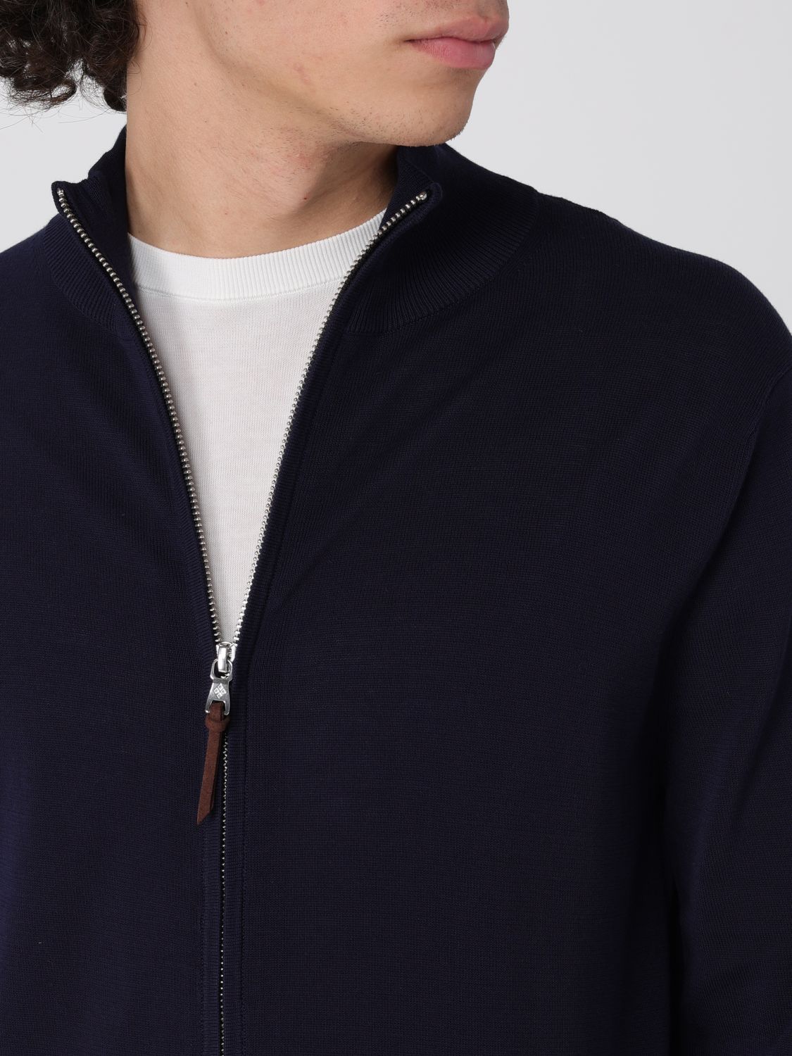 Cardigan BALLANTYNE Men color Navy